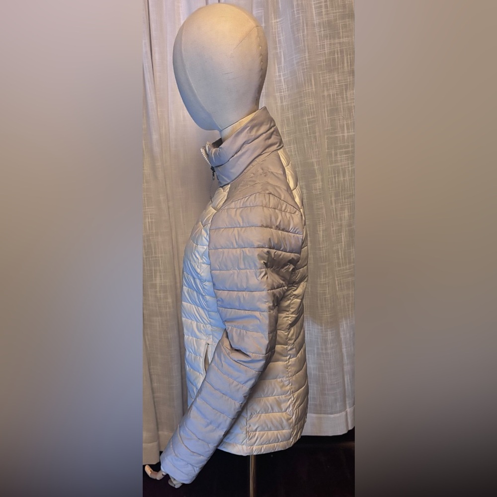 Columbia Omni-Heat Lightweight Puffer Jacket XS Ivory 🤍 - Picture 3 of 5